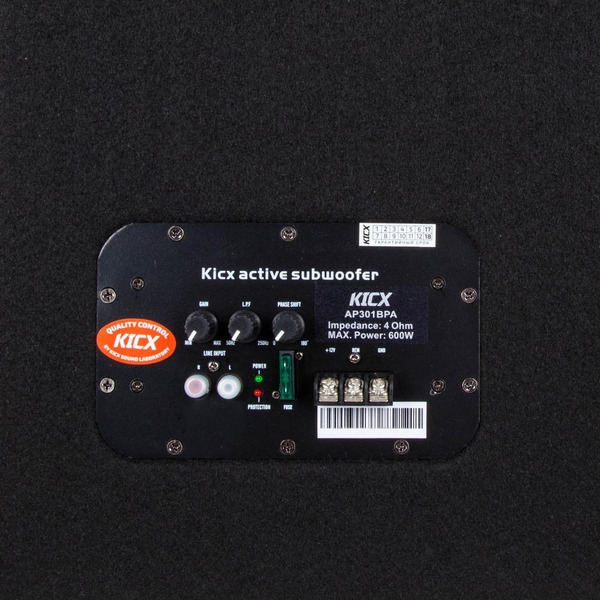 Автомобильный сабвуфер KICX AP301BPA