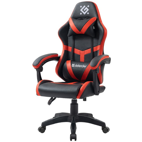 Игровое кресло Defender Synergy Черный/Красный (64029)
