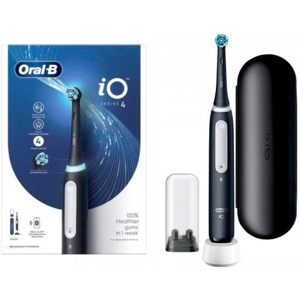 Электрическая зубная щетка Braun Oral-B iO4 Matte Black