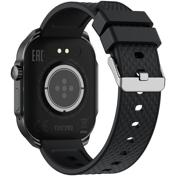 Смарт-часы Tecno Watch 3 Active TSP-W03A (черный)