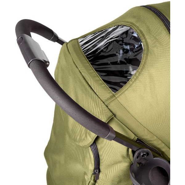 Коляска прогулочная HAPPY BABY ELEGANZA V2 (dark green)