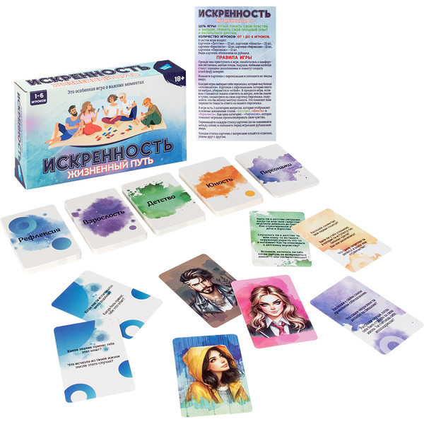 Настольная игра Dream Makers Искренность. Жизненный путь 2320C
