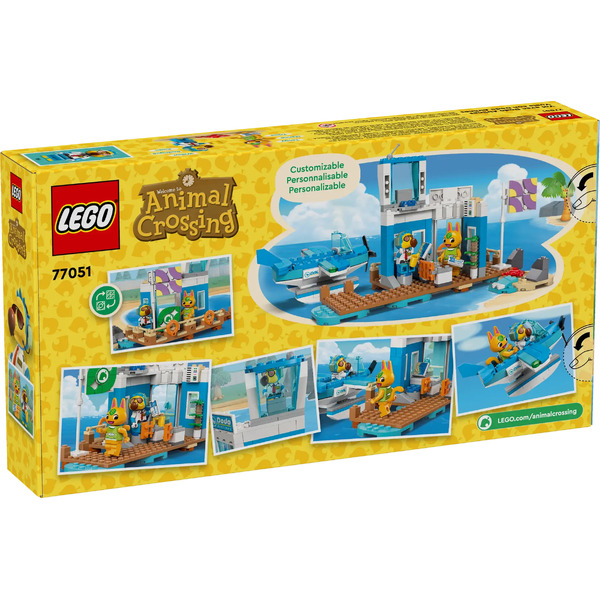 Конструктор LEGO Animal Crossing 77051 Летайте с Додо Эйрлайнс