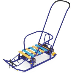 Санки Ника Тимка 5 универсал (синий)