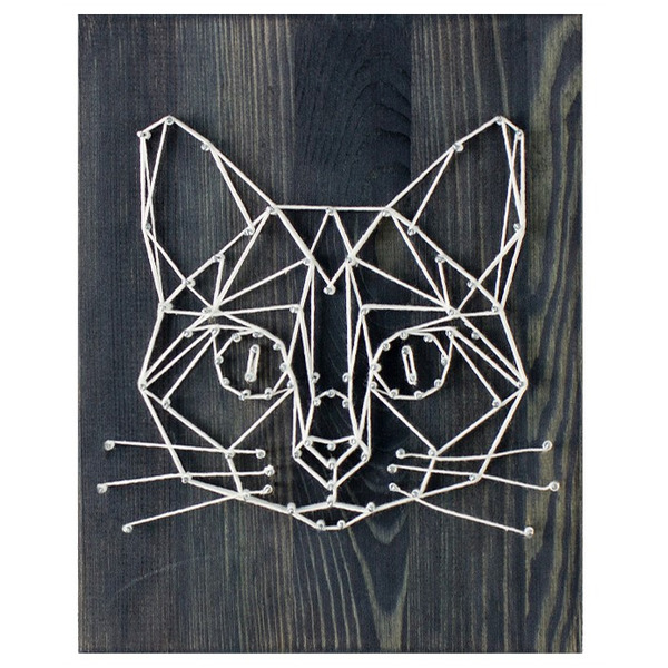 Набор для творчества Woody Цвик-арт Лесной кот 02406