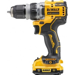 Дрель-шуруповерт DeWalt DCD703L2T (с 2-мя АКБ, кейс, набор патронов)