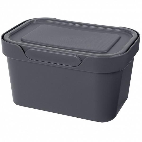 Ящик для хранения Бытпласт Econova Luxe 1.9 л 433233411 (серый)