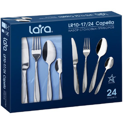 Набор столовых приборов LARA LR10-17/24 Capella
