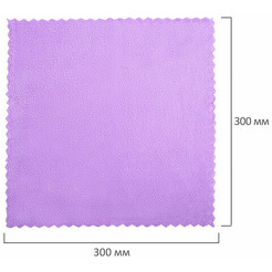 Салфетки для уборки LAIMA 608444 (из плюшевой микрофибры 30х30см, 20шт)