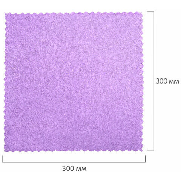 Салфетки для уборки LAIMA 608444 (из плюшевой микрофибры 30х30см, 20шт)