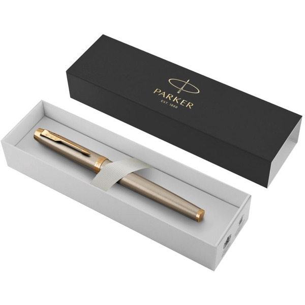 Ручка-роллер "IM Core Brushed Metal GT" PARKER 142541 / 1931663