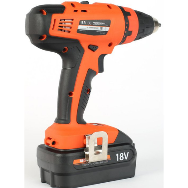 Дрель-шуруповерт аккумуляторная PATRIOT BR180 (NEW)