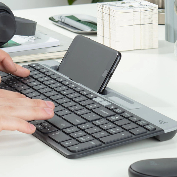 Клавиатура Logitech K580 Slim 920-009208 (графитовый)