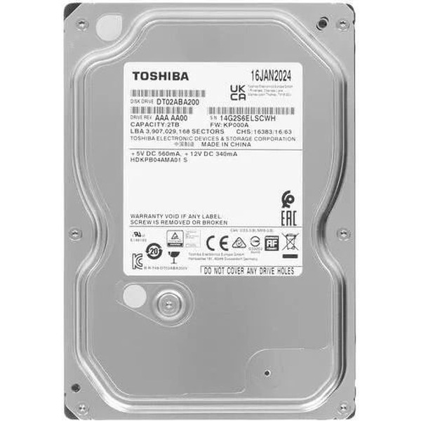 Жесткий диск Toshiba DT02ABA200 2TB