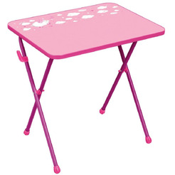 Стол детский Ника СА2/Р Алина 2 (розовый)