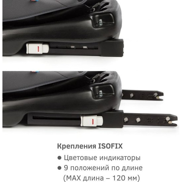 Автокресло Siger Престиж Isofix Lux KRES3943 (маренго)