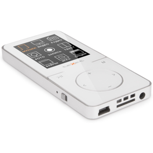 Mp3-плеер TEXET T-47 8 ГБ белый