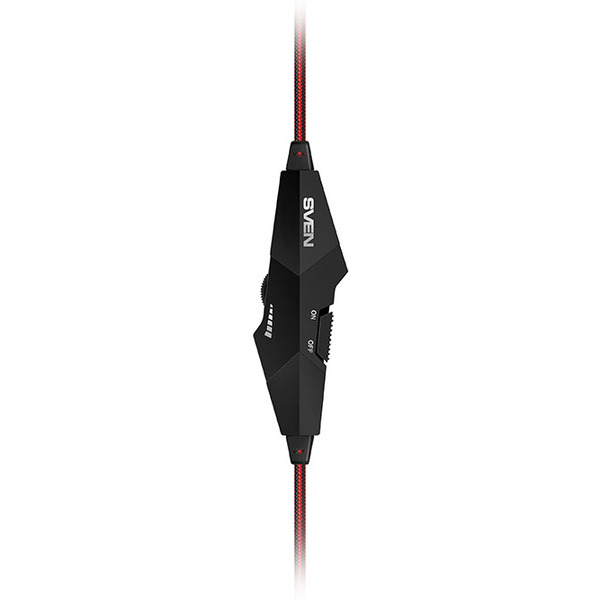 Наушники с микрофоном  SVEN AP-G850MV Black-Red