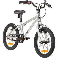 Детский велосипед Novatrack Phantom 16 167AH.PHANTOM.SL6 (серебристый)