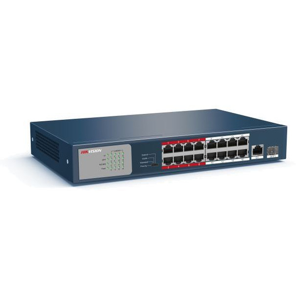 Коммутатор Hikvision DS-3E0318P-E/M(C)