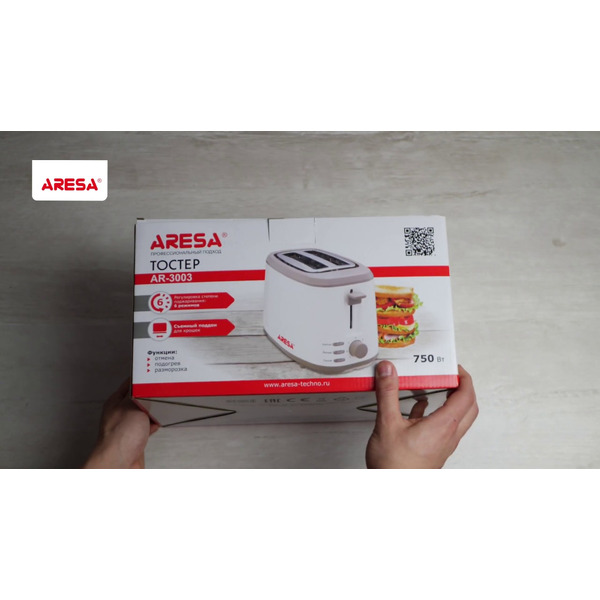 Тостер ARESA AR-3003