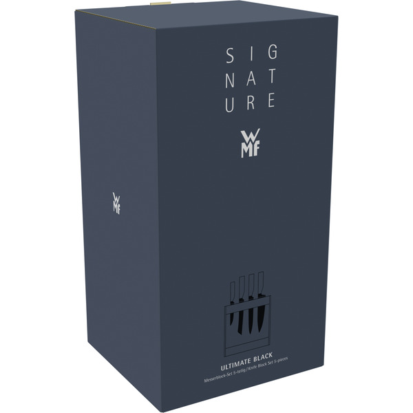 Набор ножей с блоком WMF Ultimate Black 1880139992