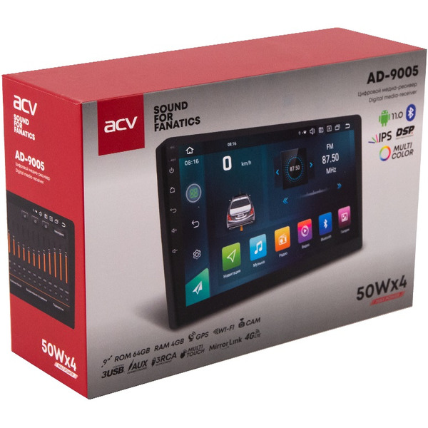 USB-магнитола ACV AD-9005