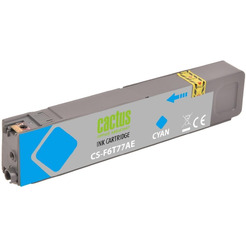 Картридж струйный Cactus CS-F6T77AE 913A голубой (55мл) для HP PW 352dw/377dw/Pro 477dw/452dw