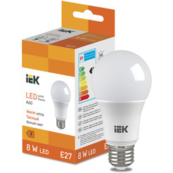 Лампочка IEK LED Bulb A60 710lm 3000K E27