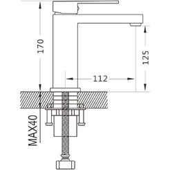 Смеситель Shevanik S7001T