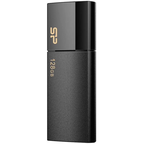 USB Flash Silicon-Power Blaze B05 Black 128GB (SP128GBUF3B05V1K)
