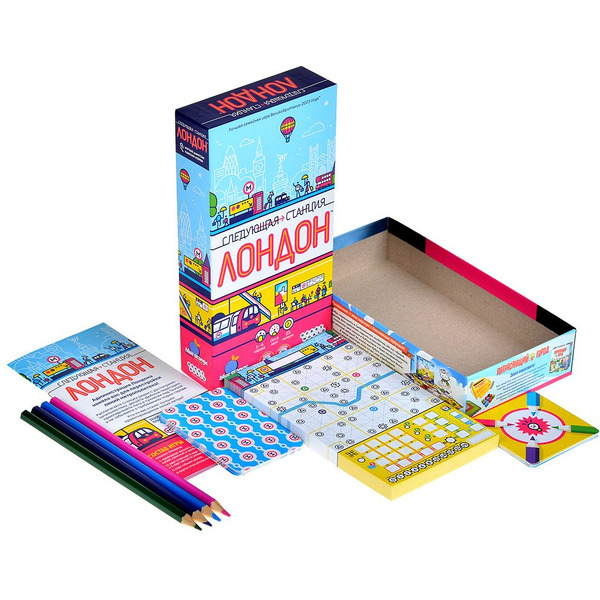 Настольная игра Hobby World Следующая станция Лондон 915947