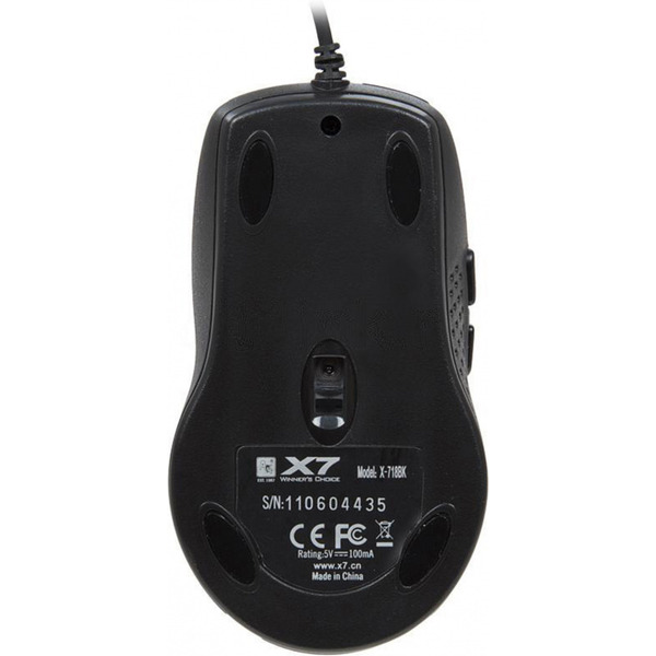 Мышь A4Tech X-718BK