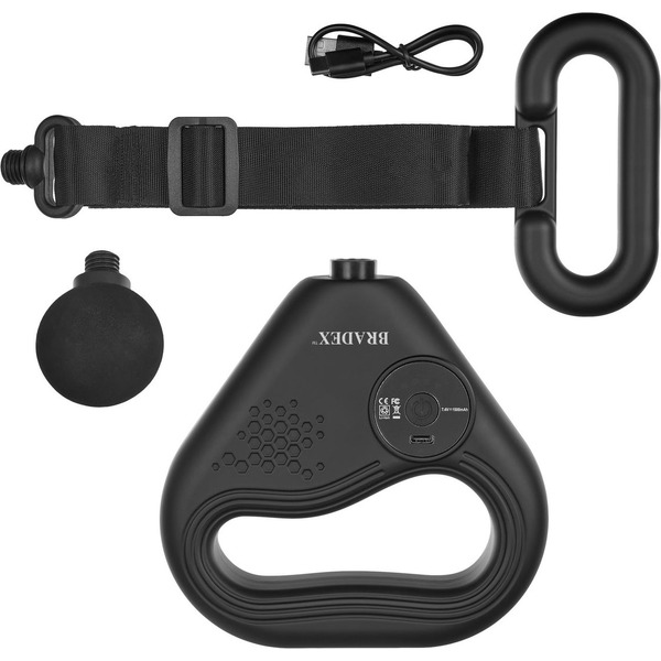 Массажный пистолет с акупунктурной лентой BRADEX Флекс KZ 1426