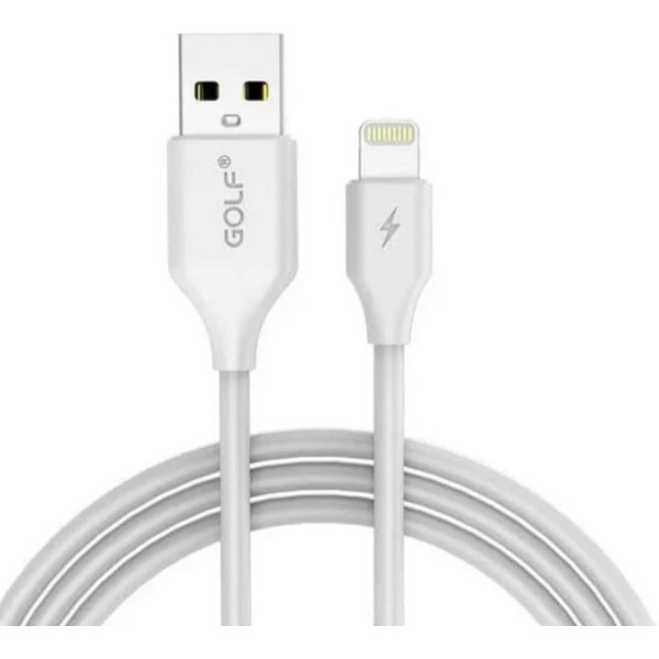 Кабель GOLF GC-59 Lightning (1 м, белый)