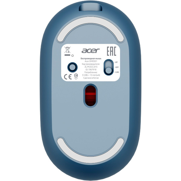 Мышь Acer OMR301 (синий)