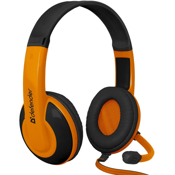 Игровая гарнитура Defender Warhead G-120 (черно-оранжевый)