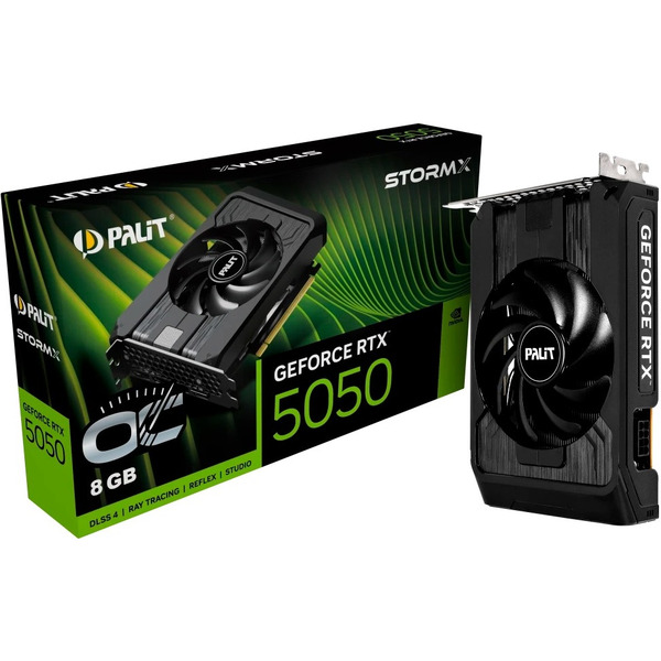 Видеокарта Palit GeForce RTX 5050 Storm OC 8GB NE65050T19P1-GB2070F
