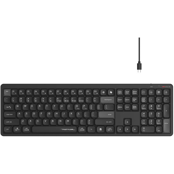 Клавиатура A4Tech Fstyler FBX55C (черный)