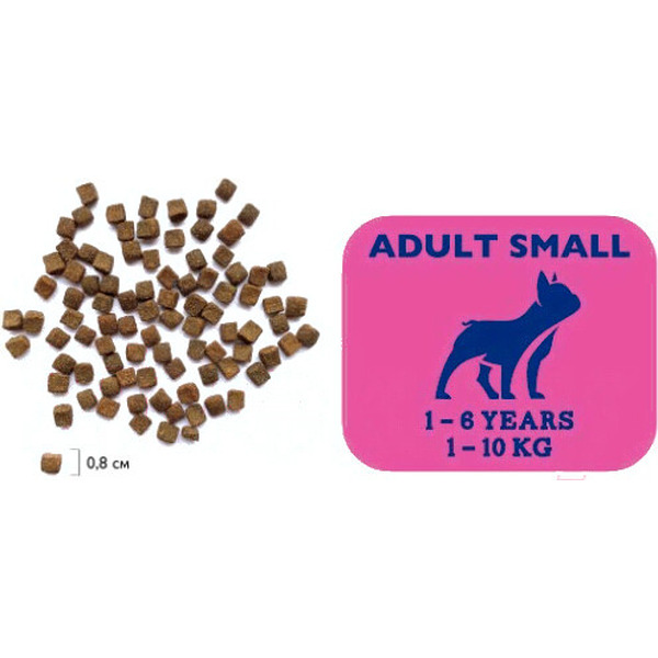 Сухой корм для собак Брит Premium Dog Adult Small с курицей 5049905 (3кг)