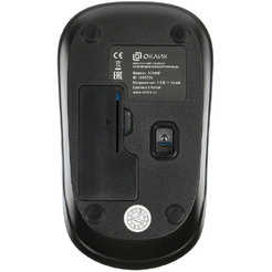 Мышь Oklick 525MW (голубой)