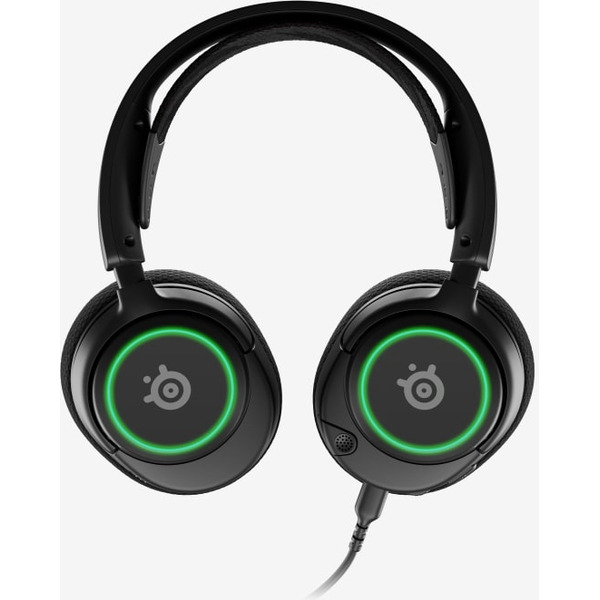 Наушники с микрофоном Steelseries Arctis Nova 3 (черный)