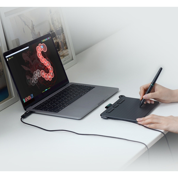 Графический планшет Parblo Ninos S (черный)