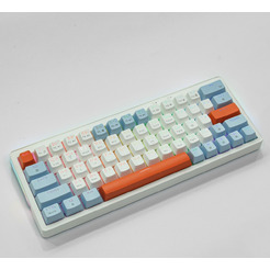 Клавиатура Cyberlynx ZA63 Pro (White,blue,orange, TNT Yellow)
