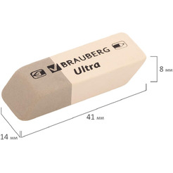 Набор ластиков BRAUBERG Ultra 229600 (6 шт.)