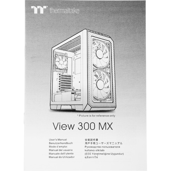Корпус Thermaltake View 300 MX Snow E-ATX CA-1P6-00M6WN-00 (без БП)