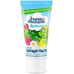 Зубная паста ДРАКОША Детская со вкусом малины 60 мл
