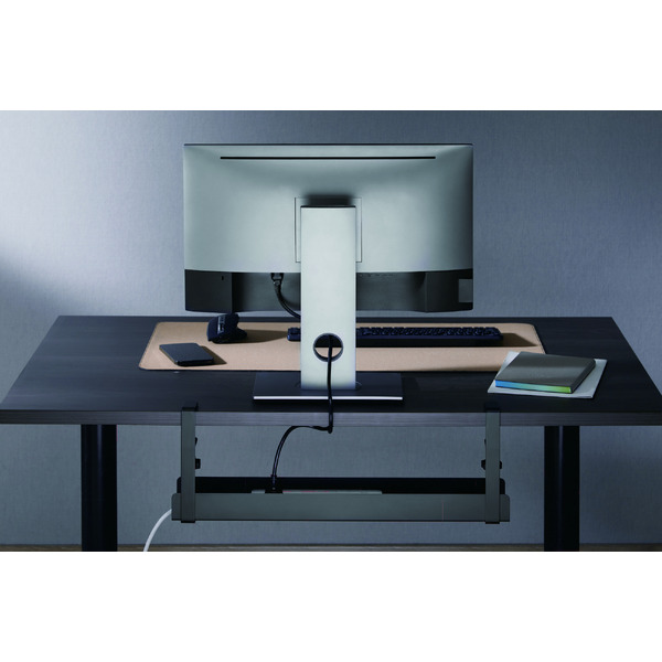 Лоток для проводов ErgoSmart Easy Tray (черный)