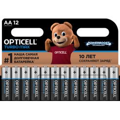 Элемент питания OPTICELL AA LR06 BP12 Turbo Max