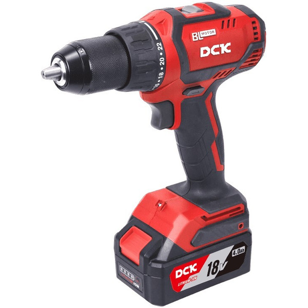 Дрель-шуруповерт DCK KDJZ04-13(TYPE EM) с 2-мя АКБ